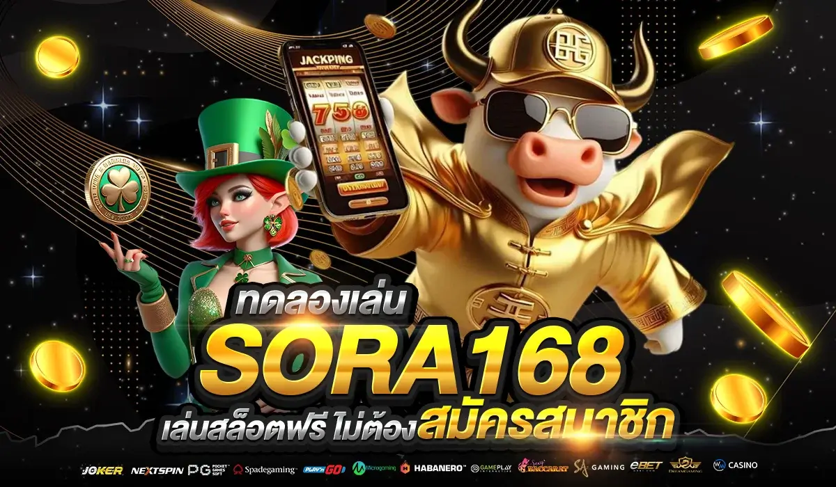 ทดลองเล่น SORA168 เล่นสล็อตฟรี ไม่ต้องสมัครสมาชิก